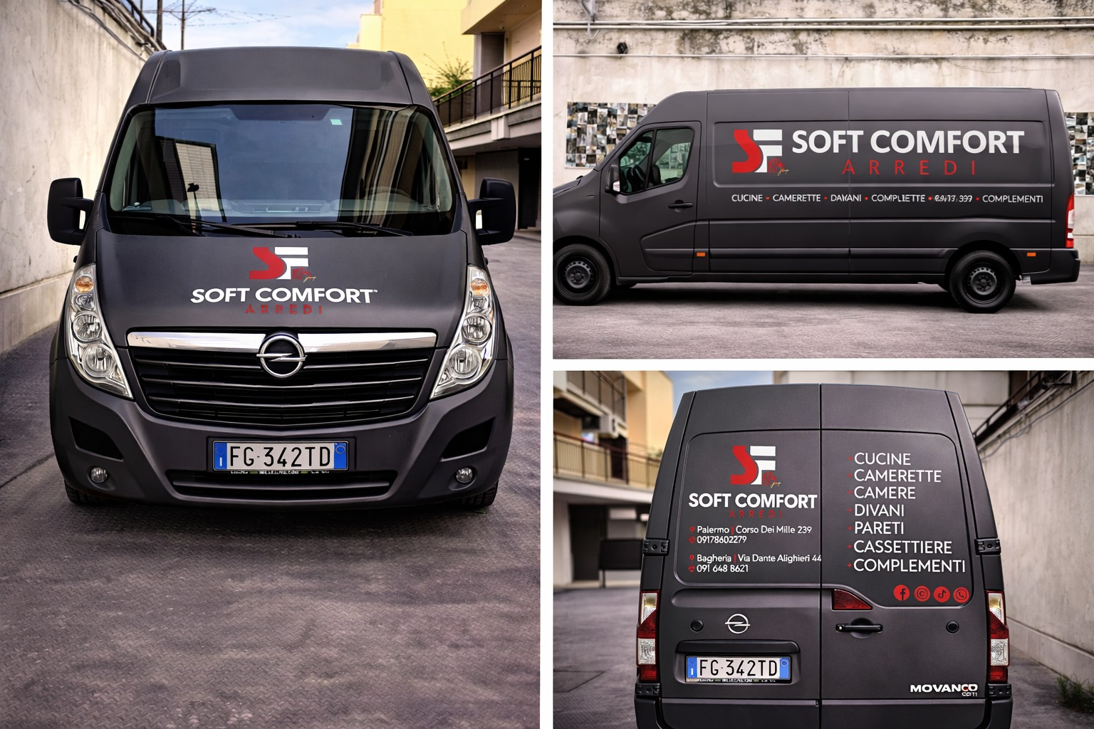 Mezzi aziendali Soft Comfort Arredi